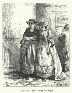 Illustration für Der Pfarrer von Wakefield (Gravur) von George John Pinwell