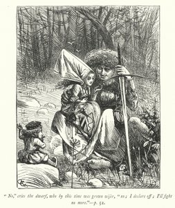 Illustration für Der Pfarrer von Wakefield (Gravur) von George John Pinwell