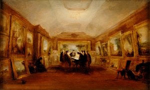 Turners Leichnam im Staat, 29. Dezember 1851, nach 1851 von George Jones