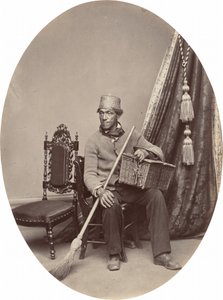 Porträt eines Mannes [recto], ca. 1862-1864 von George K Warren