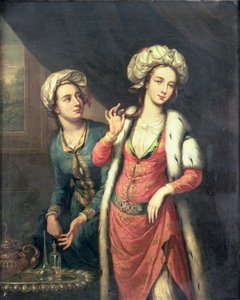 Porträt einer Dame, vermutlich Lady Mary Wortley Montagu