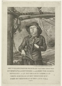 Porträt von Aalbert Joh. Koens von George Kockers