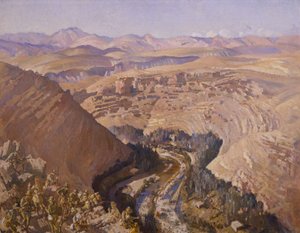 Barada-Schlucht, 30. September 1918