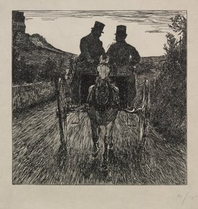 Warum die Pifflers ihr Rückspiel verloren, 1865 von George Louis Palmella Busson Du Maurier