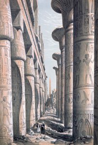 Großer Tempel, Karnak, Ägypten, 19. Jahrhundert