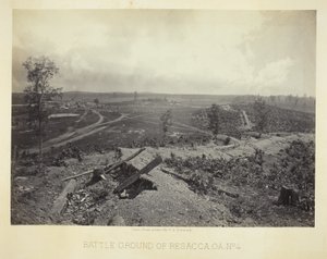 Schlachtfeld von Resacca, GA, Nr. 4 von George N. Barnard