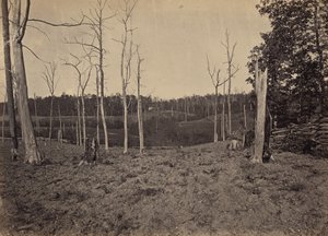Schlachtfeld von Resacca, Georgia, Nr. 1 von George N. Barnard