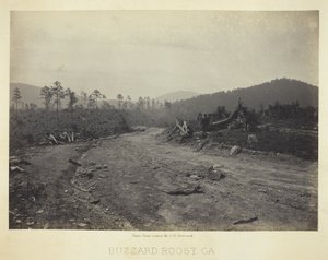 Buzzard Roost, GA von George N. Barnard