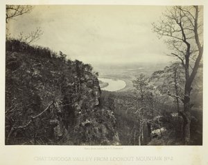 Chattanooga-Tal vom Lookout Mountain, Nr. 2 von George N. Barnard