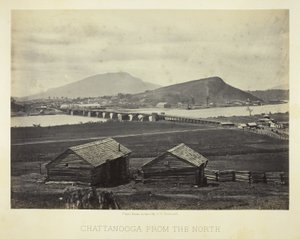 Chattanooga von Norden von George N. Barnard