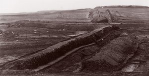 Konföderierte Erdwerke, Centreville, Virginia von George N. Barnard