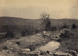Mission Ridge von Orchard Knob von George N. Barnard