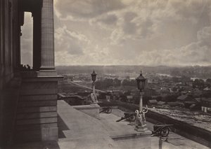 Nashville vom Kapitol, 1860er.
