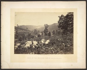 Pass im Waschbärgebirge, Whiteside Nr. 2 von George N. Barnard