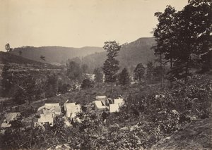 Pass im Waschbärgebirge, Whiteside Nr. 2 von George N. Barnard