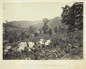 Pass in der Raccoon Range, Whiteside Nr. 2, 1864 von George N. Barnard