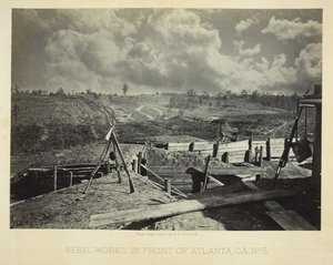 Rebellenwerke vor Atlanta, GA, Nr. 5
