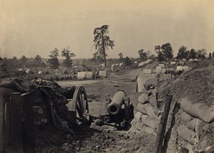 Rebellenwerke vor Atlanta, Ga. Nr. 3 von George N. Barnard