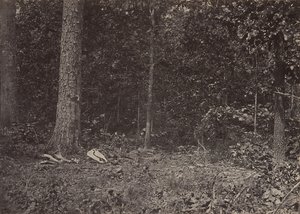 Szene vom Tod von General McPherson, 1864 oder 1866 von George N. Barnard