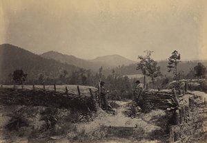 Der Allatoona-Pass, Georgia von George N. Barnard