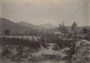 Der Allatoona-Pass, Georgia, 1860er Jahre