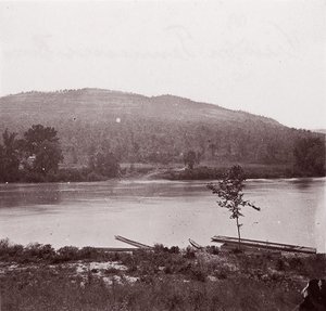 Blick auf den Tennessee River, ca. 1864 von George N. Barnard