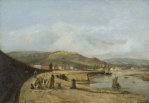 Swansea vom Westpier von George Orleans Delamotte