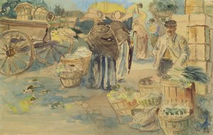 Der Markt, New Orleans, 1918