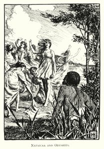 Odyssee: Nausikaa und Odysseus