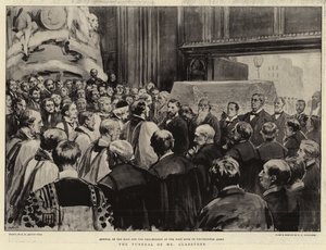 Die Beerdigung von Mr. Gladstone von George Percy Jacomb Hood