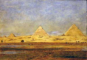 Pyramiden und Sphinx von Gizeh