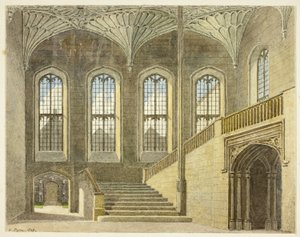 Eingangshalle, Christchurch, Oxford von George Pyne