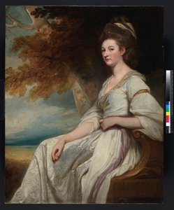 Porträt von Mrs. Beal Bonnell, 1779-1780 von George Romney