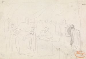Figurenkompositionsstudie 35 von George Romney