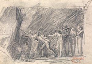 Figurenszene von George Romney