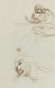Figurenstudien [verso]