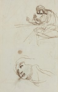 Figurenstudien [verso] von George Romney