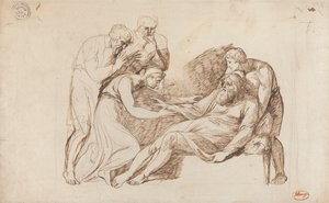 König Lear, von Cordelia geweckt