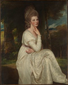 Lady Elizabeth Stanley (1753–1797), Gräfin von Derby von George Romney