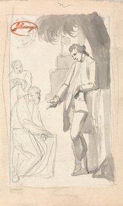 Major Thomas Pearson und der Brahmane von George Romney