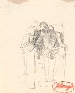 Möglicherweise zwei Figuren aus "Alter" von George Romney