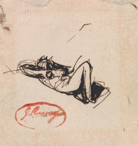Liegende Figur von George Romney
