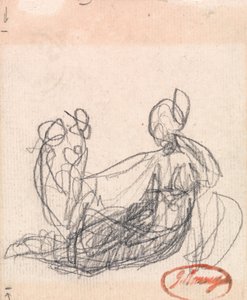 Liegende Figur von George Romney
