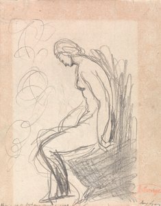 Sitzende nackte Frau (Hygeia bei Doktor Graham)