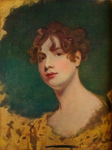 Skizze eines Frauenkopfes von George Romney