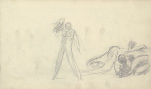 Skizzenbuchzeichnung von George Romney