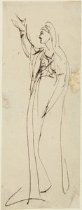 Studie für Mater Dolorosa von George Romney