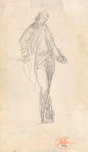 Studie für die Figur von Major Thomas Pearson von George Romney