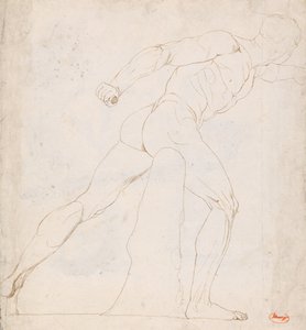 Studie des Borghese-Gladiators von George Romney