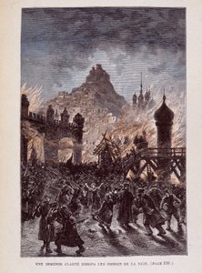 Eine immense Klarheit vertrieb die Schatten der Nacht (Seite 330) in „Michel Strogoff“ von Jules Verne von George Roux
